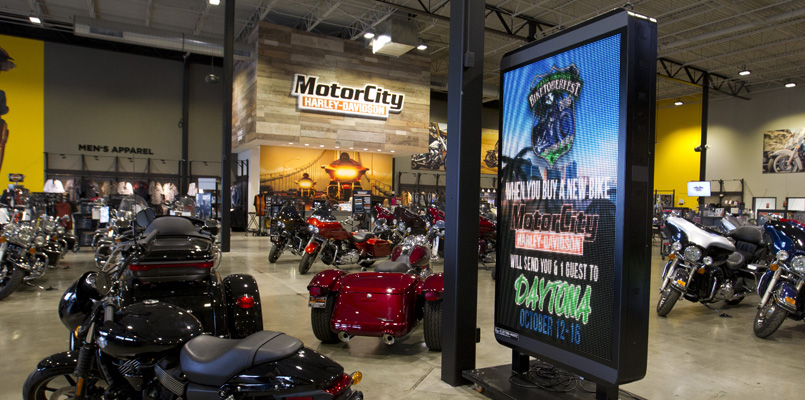 Harley davidson motor deals city